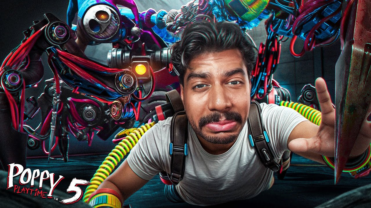 FINAL BOSS FIGHT & ENDING 🥵!! Poppy Playtime Chapter 5 #5 