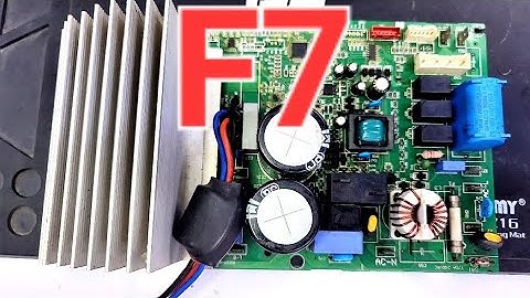 PEL Dc inverter ac F7 error outdoor pcb Dc inverter ac pcb best repairing channel Babar Electronics