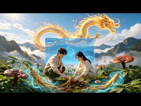 The system helps him dig up rare herbs and even a baby dragon. ๐๐ฟ#drama