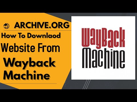 Archive.org -How To  Download Website From Wayback Machine Using Ruby