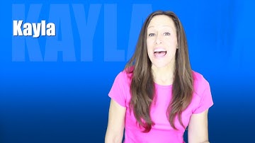 Learn to Spell KAYLA Toddler Song | Learn to Talk with Patty Shukla
