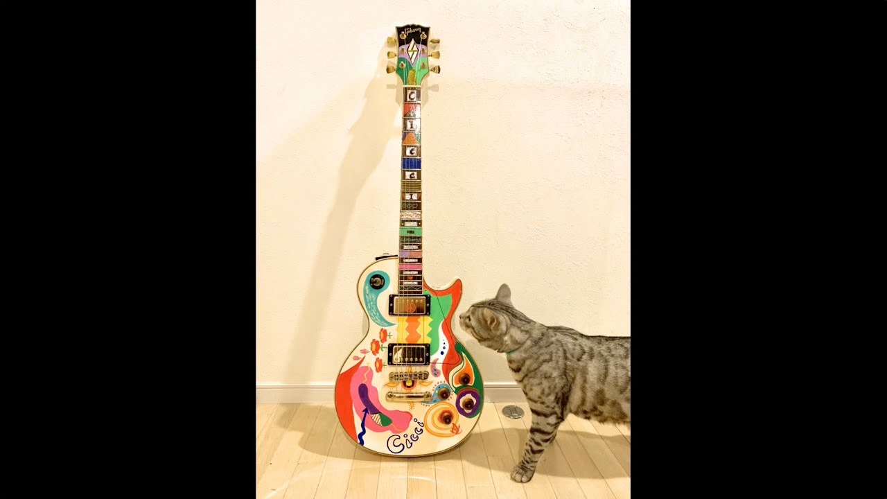 ペイントギター - YouTube