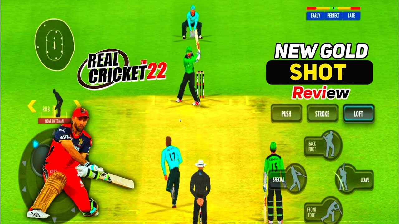 Real Cricket 22 || Purchased New Gold Shot 