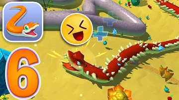 Snake Rivals - Gameplay Walkthrough Part 6 - Tutorial (iOS, Android)