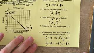 Describing Linear Functions