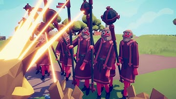 10x Curse Healer vs every unit (Same Price) [TABS]