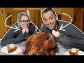 COOKING A TURKEY w/ TINY HANDS! *Happy Thanksgiving*