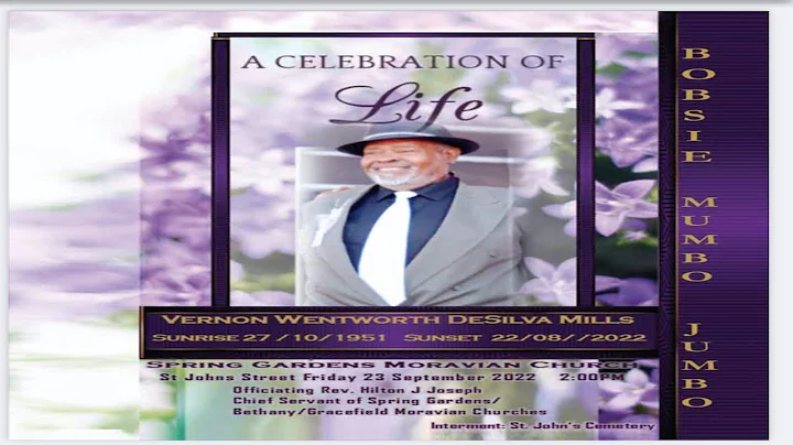 A Celebration of Life - Vernon Wentworth DeSilva M...