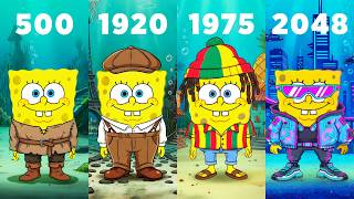Spongebob Squarepants In Different Years Part 2