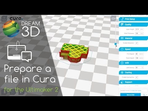 3D Printing Tutorial Cura  - So Choose That Setting From The Drop Down Menu.