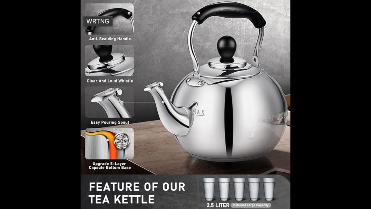 Japanese Whistling Tea Kettle – This Thing Sings Like a Samurai