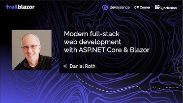 Modern full-stack web development with ASP.NET Core & Blazor