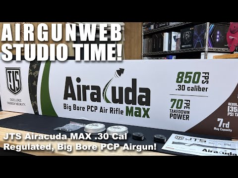 JTS Airacuda Max .30 Cal Unboxing - JTS Regulated BIG BORE airgun! Let’s unbox it!