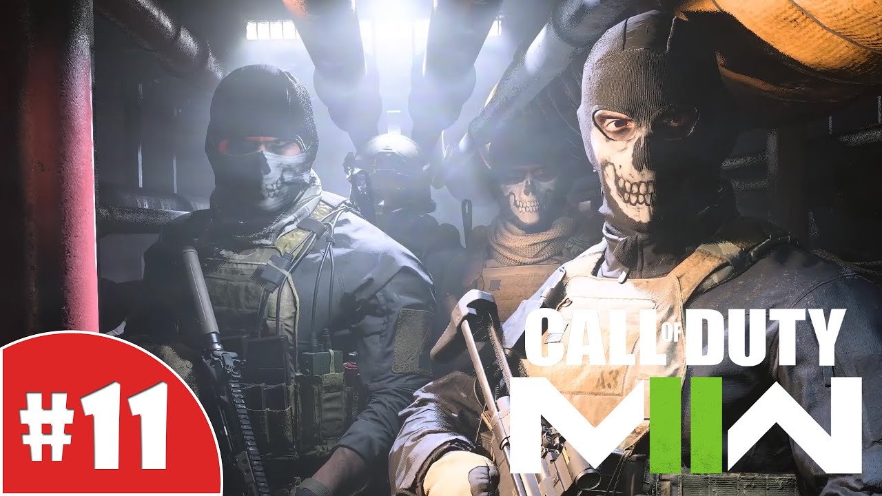 Call of Duty Modern Warfare 2 | Part 11 | Ghost Team - YouTube