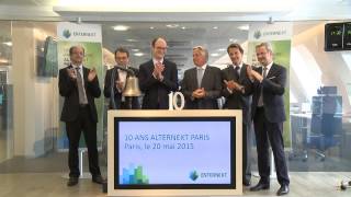 Enternext Fête Le 10Ème Anniversaire Dalternext Paris