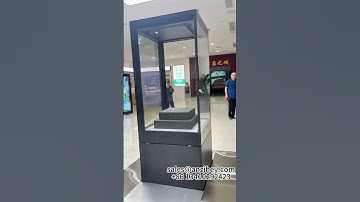 When Cultural relics meet Transparent OLed: How Stunning is touch Navigation? #transparentleddisplay