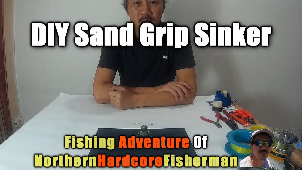 How To Easily Make Your Own DIY Sand Grip Sinker FishingAdvNHF YouTube