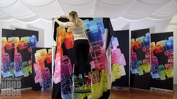 10ft SEG Pop Up Frame Trade Show Display by youhuge.com