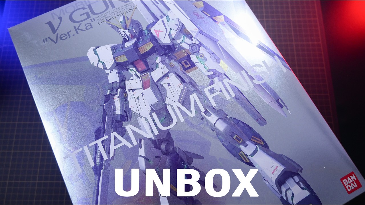 MG Mobile Suit RX-93 ν Gundam Ver. Ka TITANIUM FINISH 1/100