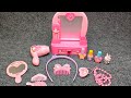 5 Minutes Satisfying With Unboxing Pink Rabbit Cute Pink Beauty Playset ASMR Review Toys