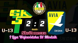 Remis w meczu Górnik Łęczna vs Avia Swidnik w I Lidze Wojewódzkiej D1 Młodzik U13 | Lifemaxson