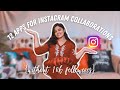 Where Can You Find Free INSTAGRAM COLLABORATION: List of 12 Apps (INDIA) with 1k followers!