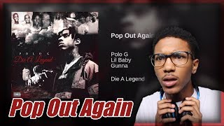 POLO G - POP OUT AGAIN FT.GUNNA , LIL BABY | TheFirstEric Reaction