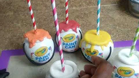 Paint Can Candy Apples pt 2