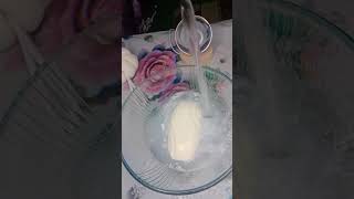 Milky white capri soap hand washing asmr#soap #asmr #oddlysatisfying #tinglingsensation #soapscratch