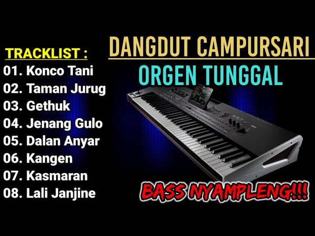 DANGDUT CAMPURSARI ORGEN TUNGGAL 2023 BASS NYAMPLENG!!! class=