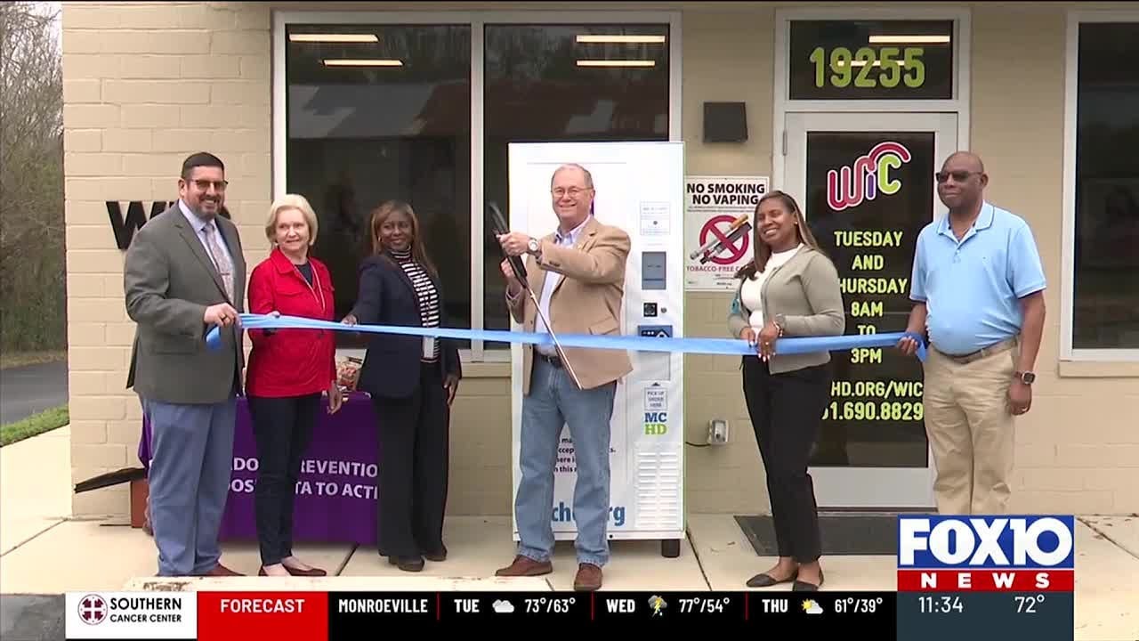 Ribbon cutting ceremony held to celebrate the newest healthcare kiosk in Mobile County