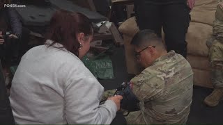 Hands-on EMT training for New London County students