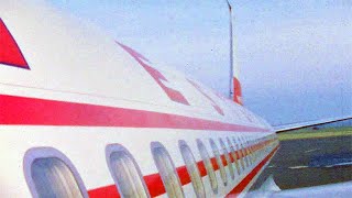 1965 Western Airlines Boeing 720B Flights - Portland International Airport &amp; Landing in Seattle