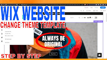 ✅ How To Change Theme Template On Your Wix Website 🔴
