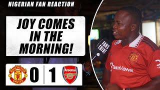 MANCHESTER UNITED 0-1 ARSENAL  ( Henry - NIGERIAN FAN REACTION) PREMIER LEAGUE  2023-24 HIGHLIGHTS