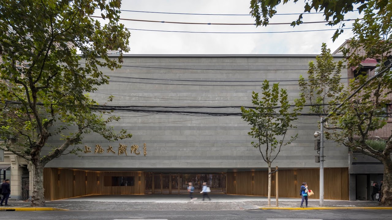 Neri&Hu revives 1930s Shanghai theatre with dramatic stone and bronze details