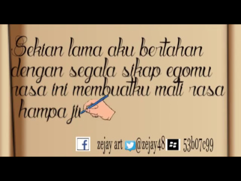 lirick lagu goodbye ost katakan putus