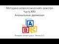 Методика неврологического осмотра. Часть 22.