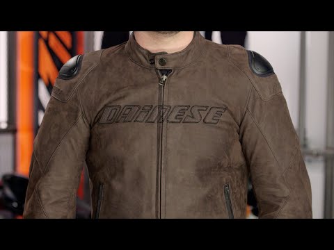 Dainese Street Rider Leather Jacket Review at RevZilla.com - YouTube