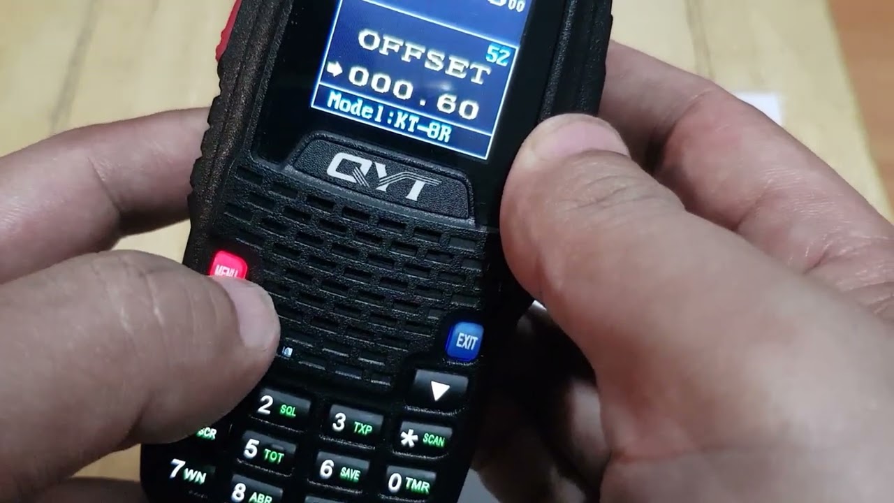 วิธีตั้งค่ารีพีทเตอร์ QYT KT 8R