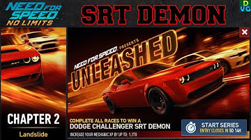 NFS No Limits | Unleashed - Dodge Challenger SRT Demon | Chapter 2