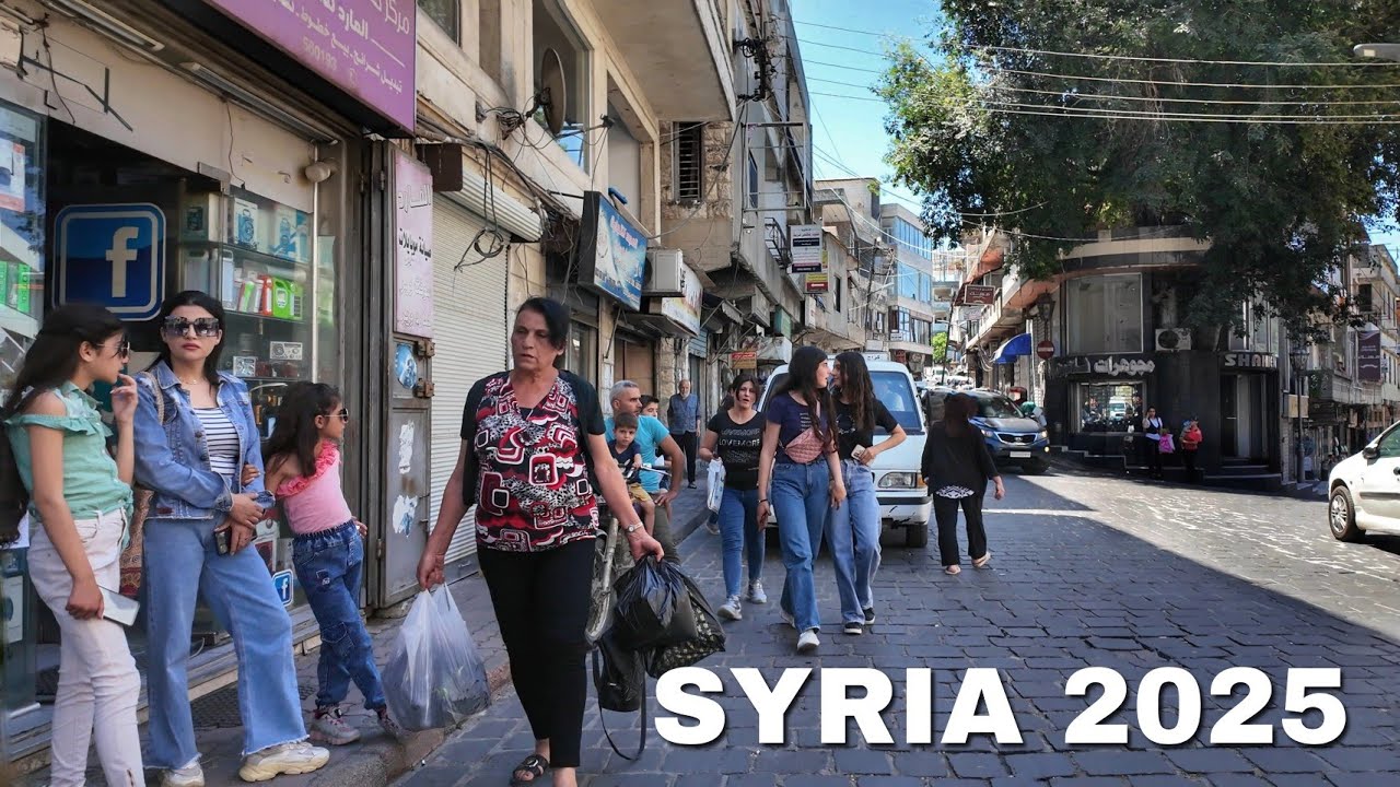 Dreykish City, Syria, Walking Tour [4K-50 FPS] | Syria 2025