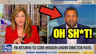MAGA Fox host gives Kash Patel PANIC ATTACK ON AIR