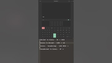 How to convert numbers between bin, dec, and hex with calculator  #programming #coding #software