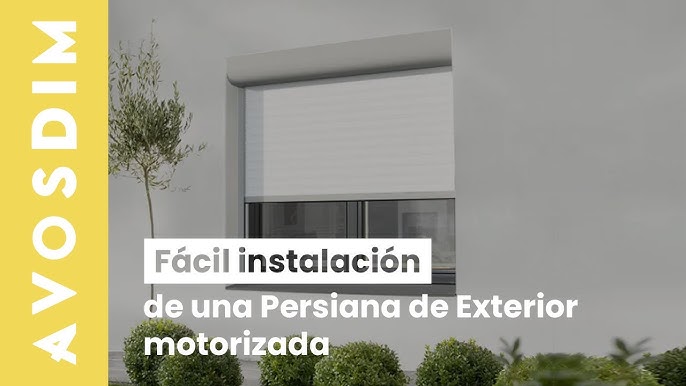 Persiana exterior - C-42 - Persax - de PVC / para puerta