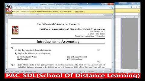 Lecture 77 | CAF 1 | Introduction to Accounting and Finance | ITA | ICAP