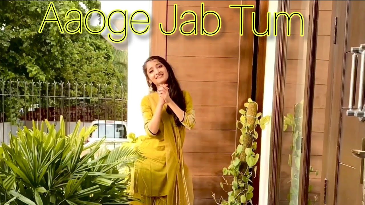 Aaoge Jab Tum | Dance Cover By Shreewarna Rawat