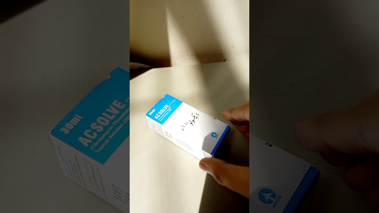 BEST ACNE TREATMENT FOR TEENAGERS | ACSOLVE LOTION