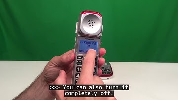 Panasonic KX-TGM450S - Instructional Video (Open Captioning)