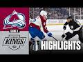 Avalanche vs. Kings | NHL Playoff Highlights | Game 4 | April 26, 2026